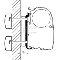 Adaptateur de stores Dethleffs Globebus
